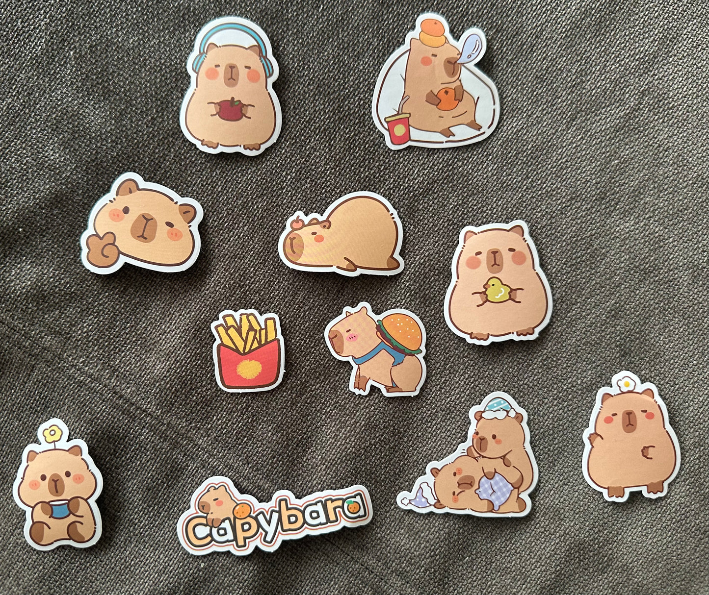 Capybara límmiðar