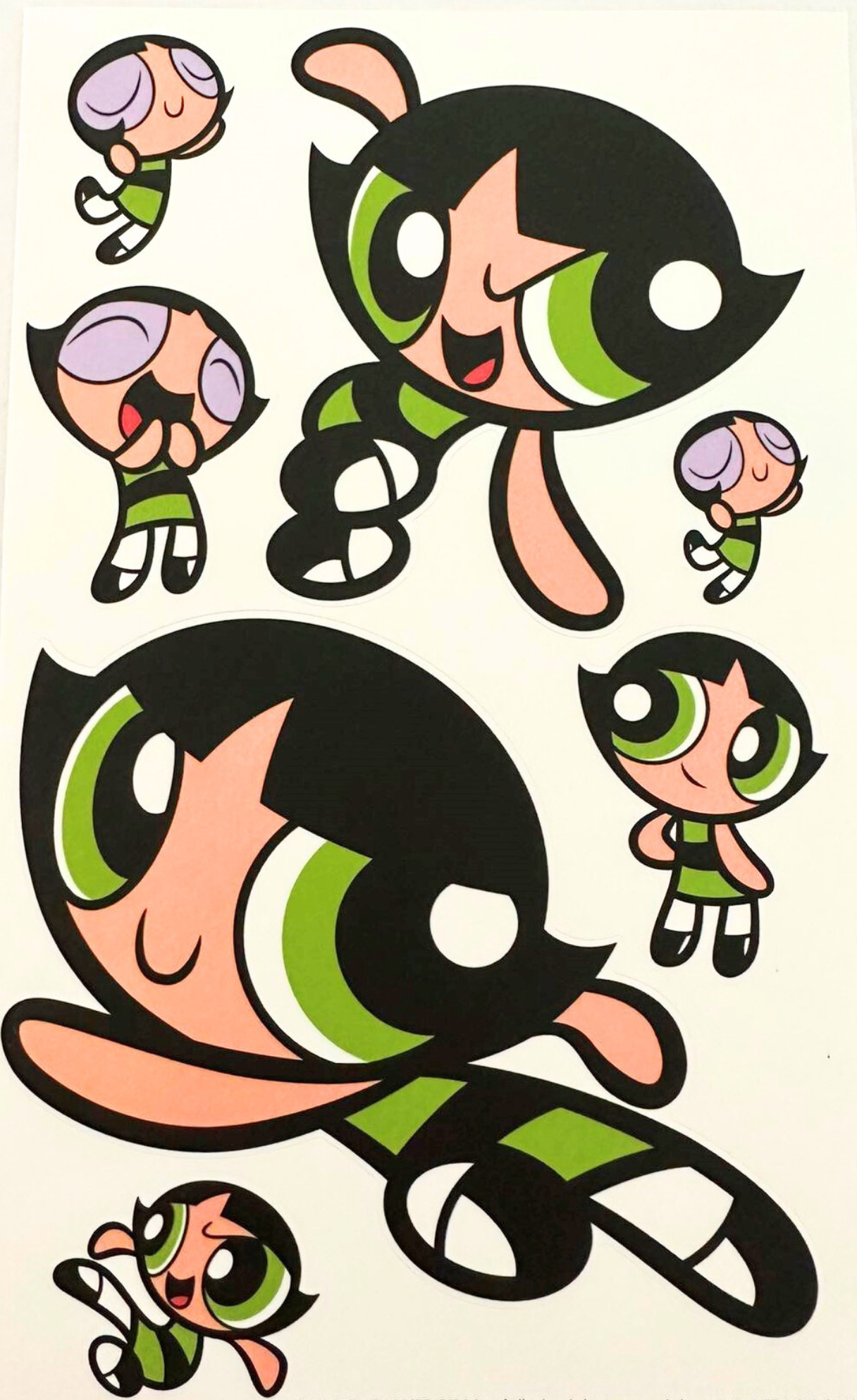 Powerpuff girls límmiðar
