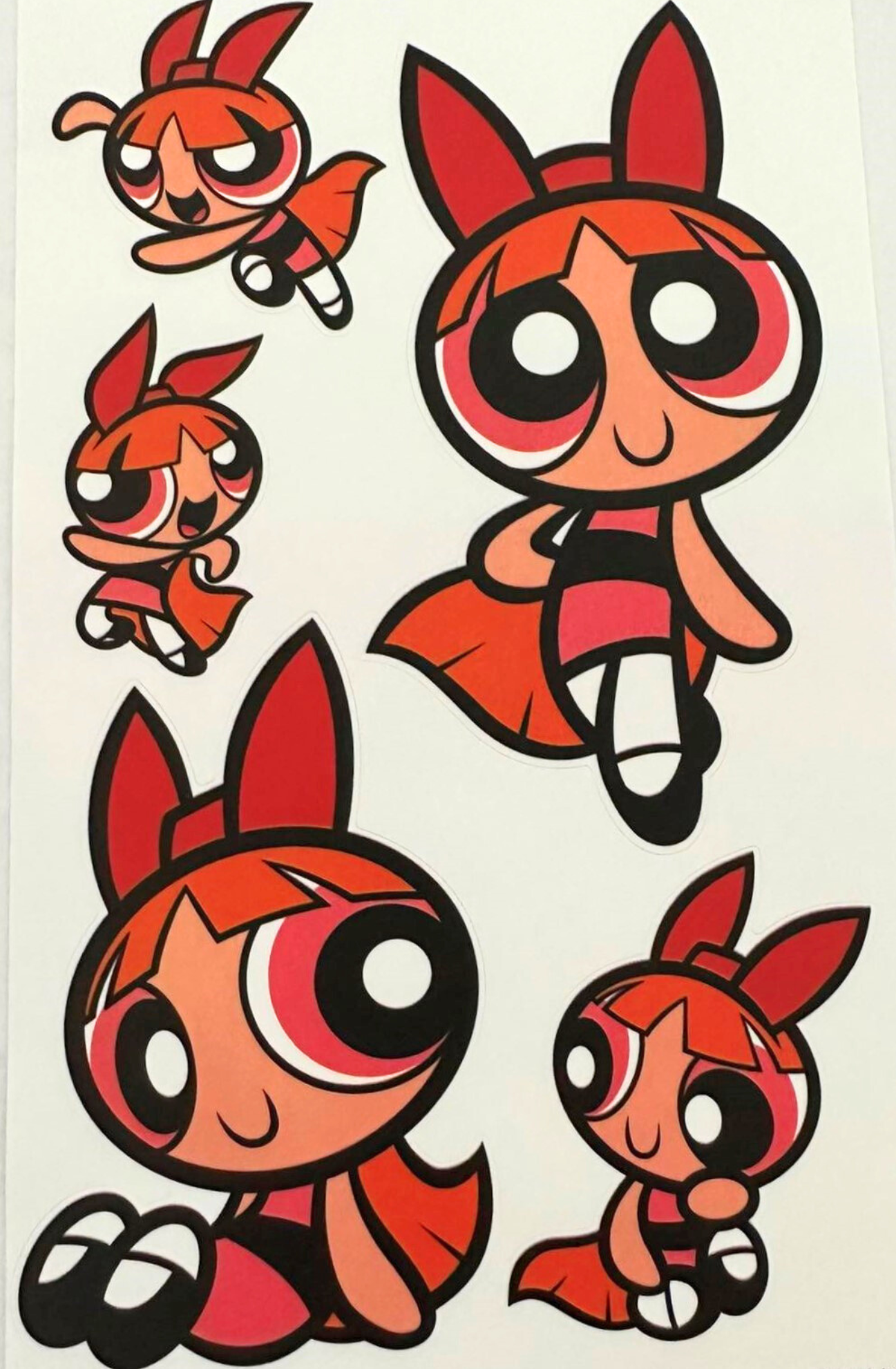 Powerpuff girls límmiðar