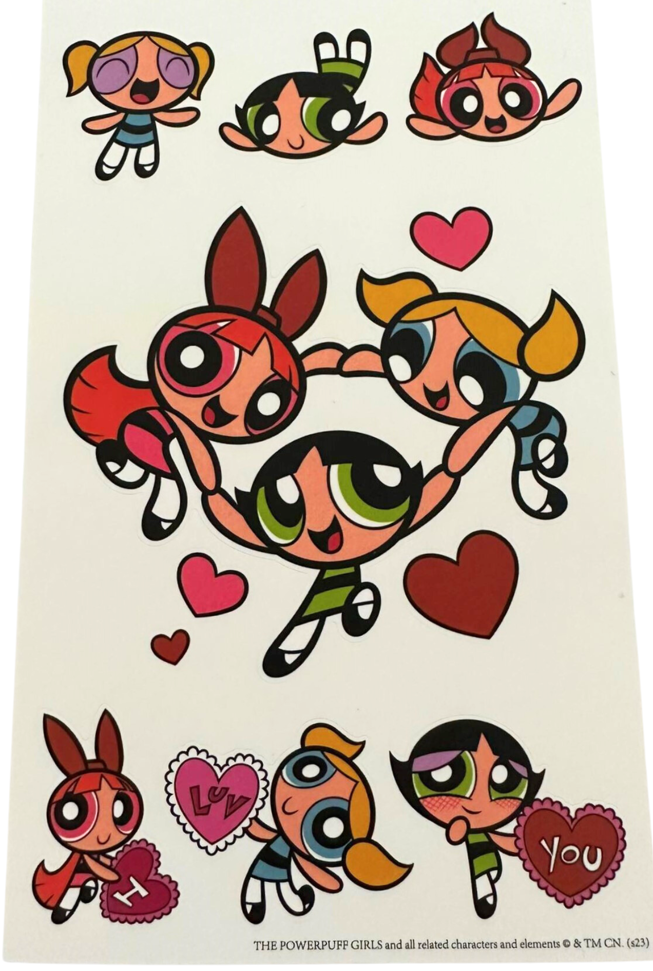 Powerpuff girls límmiðar