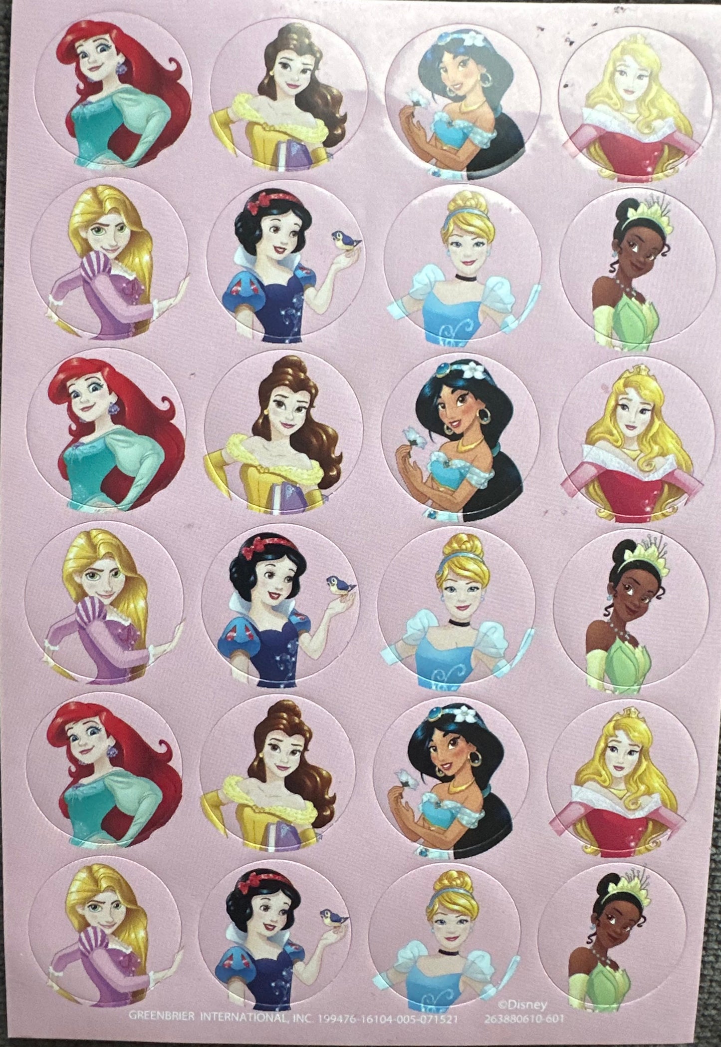 Disney Límmiðar 24 stk